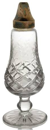 Gallia Footed Shaker & Metal Lid
