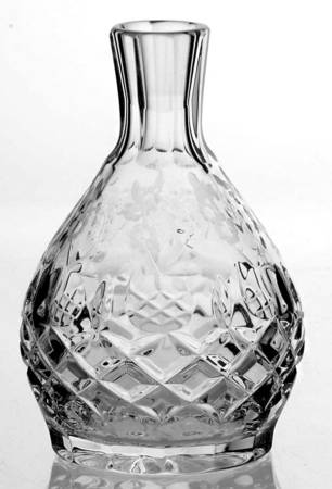 Gallia Violet Vase by Rogaska