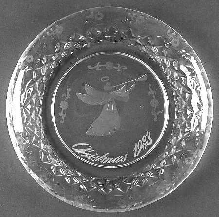 Gallia 1983 Christmas Plate