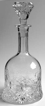 Gallia Bourbon Decanter & Stopper