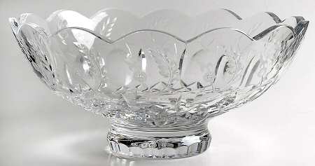 Gallia 11" Footed Scalloped Bowl