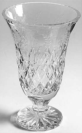 Gallia 10" Footed Vase