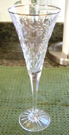 Gallia Gold Fluted Champagne