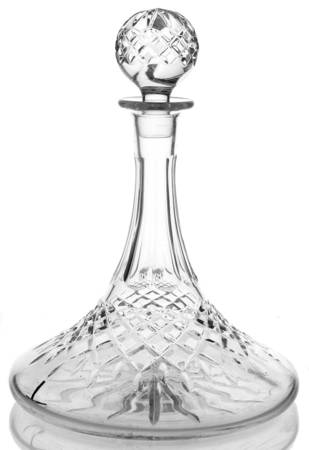 Hamilton (Cut) Ships Decanter & Stopper