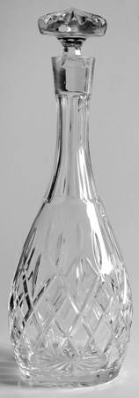 Hamilton (Cut) Decanter & Stopper