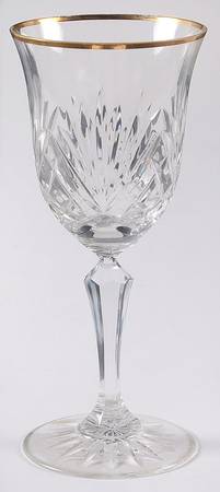 Liberty Gold Wine Glass
