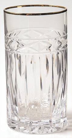 Mayfair Gold Highball Glass