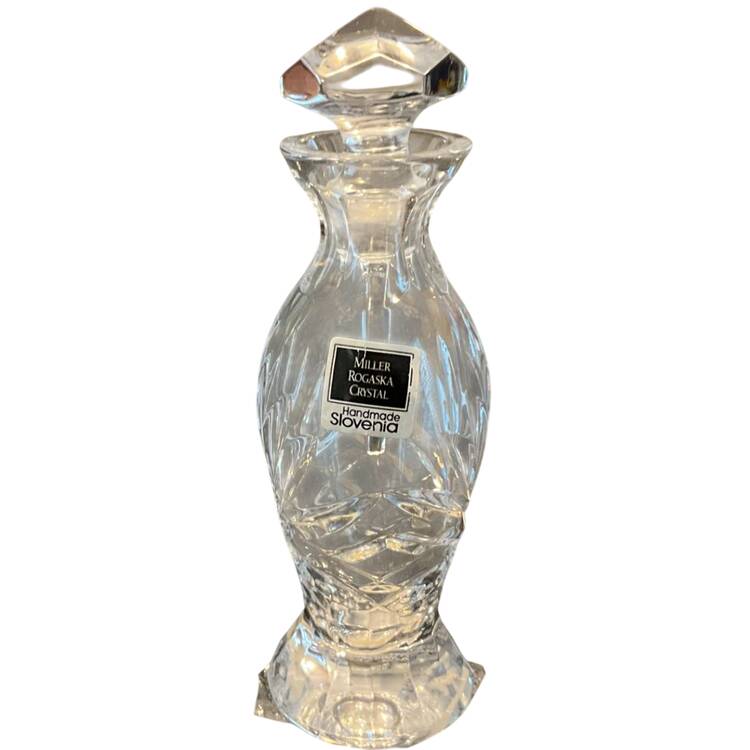 Richmond (No Trim, Notched and Multisided Stem) Round Perfume Bottle & Stopper