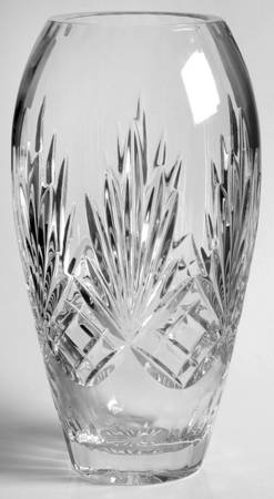 Richmond (No Trim, Notched and Multisided Stem) 10" Flower Vase