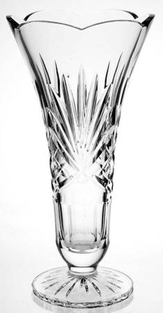 Richmond (No Trim, Notched and Multisided Stem) 11" Flower Vase