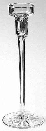 Richmond (No Trim, Notched and Multisided Stem) 10" Tall Single Light Candlestick