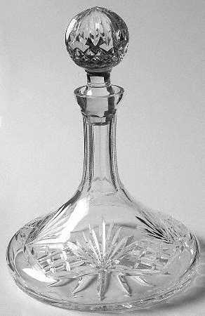 Richmond (No Trim, Notched and Multisided Stem) Ships Decanter & Stopper
