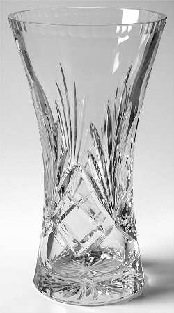 Richmond (No Trim, Notched and Multisided Stem) 10" Belly Vase