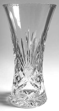 Richmond (No Trim, Notched and Multisided Stem) 12" Belly Vase
