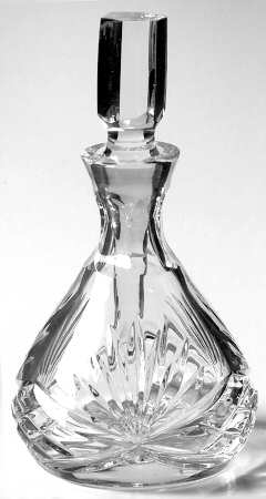 Richmond (No Trim, Notched and Multisided Stem) Round Perfume Bottle & Stopper