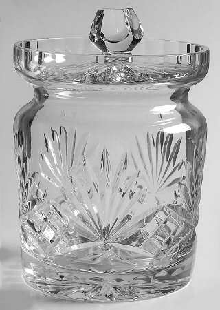 Richmond (No Trim, Notched and Multisided Stem) Biscuit Barrel & Lid