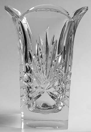 Richmond (No Trim, Notched and Multisided Stem) 8" Flared Vase