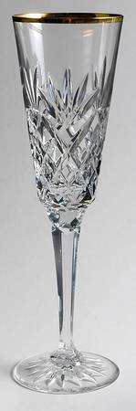 Saratoga Gold Fluted Champagne