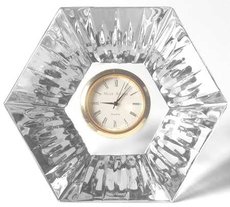 Soho Quartz Clock by Rogaska