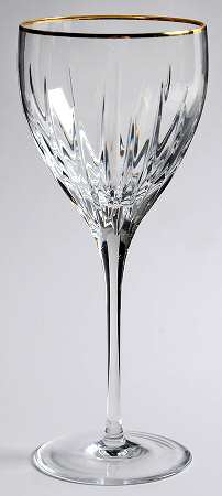 Soho Gold Wine Glass
