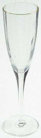 Tara Gold Fluted Champagne