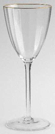 Tara Gold Wine Glass