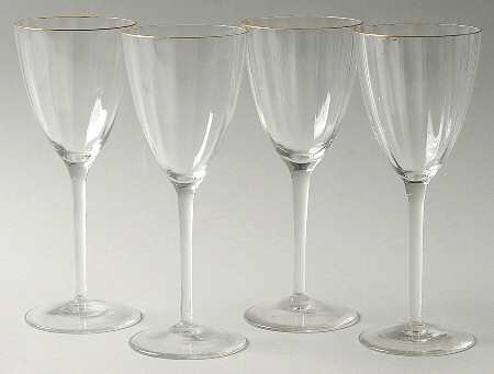 Tara Gold Wine - Set of 4