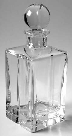 Tulipe Square Decanter with Stopper