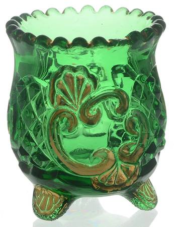 Croesus Green (Emerald) Toothpick Holder
