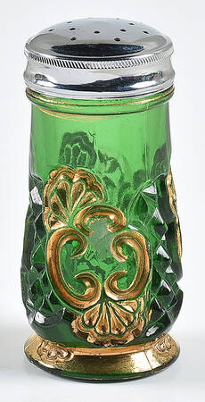 Croesus Green (Emerald) Shaker with Metal Lid