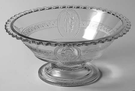 Cupid & Venus Round Compote (Height X Width)