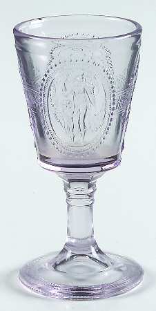 Cupid & Venus Wine Glass
