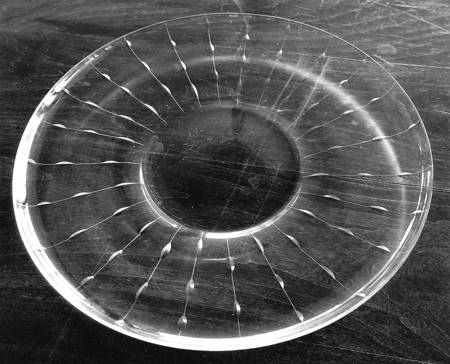 Allegro Clear Luncheon Plate