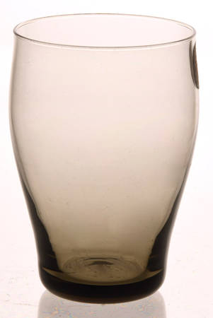 Black Tulip Flat Juice Glass