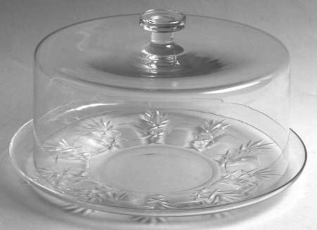Carola Cake Plate with Glass Dome