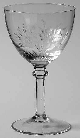 Rambler Rose Cordial Glass