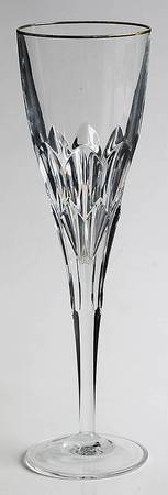 Fortune Gold Fluted Champagne