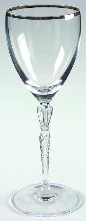 Oxford Gold Wine Glass