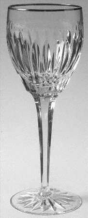 Infinity Platinum Wine Glass