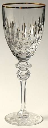 Savoy Gold Wine Glass