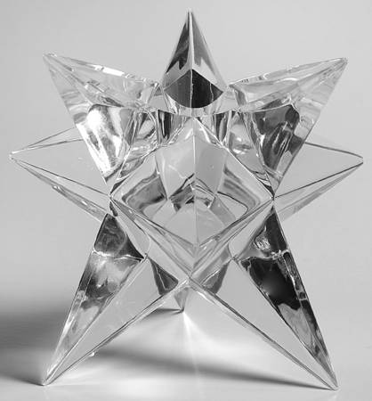 Star 4" Single Light Candlestick