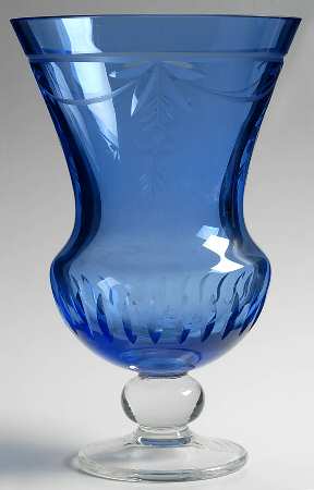 Windsor Blue 9" Flower Vase