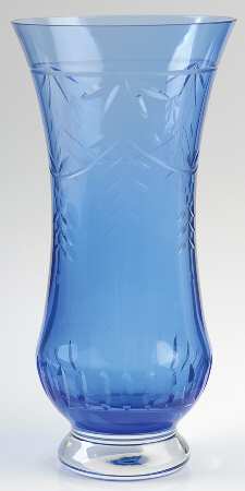 Windsor Blue 11" Flower Vase