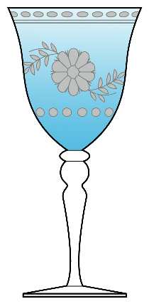 Antique Luster Blue