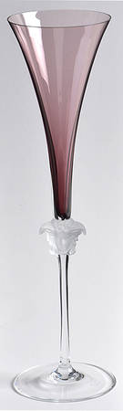 Medusa Lumiere Amethyst Fluted Champagne
