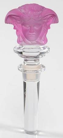 Medusa Lumiere Amethyst Wine Bottle Stopper