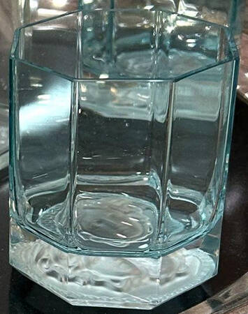 Medusa Lumiere Petrol (Blue) Whiskey Glass
