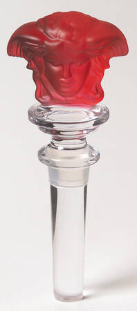 Medusa Lumiere Rose Wine Bottle Stopper