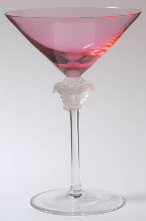 Medusa Lumiere Rose Martini Glass