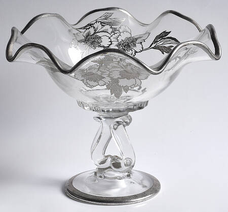 Peony 10" Footed Bowl
